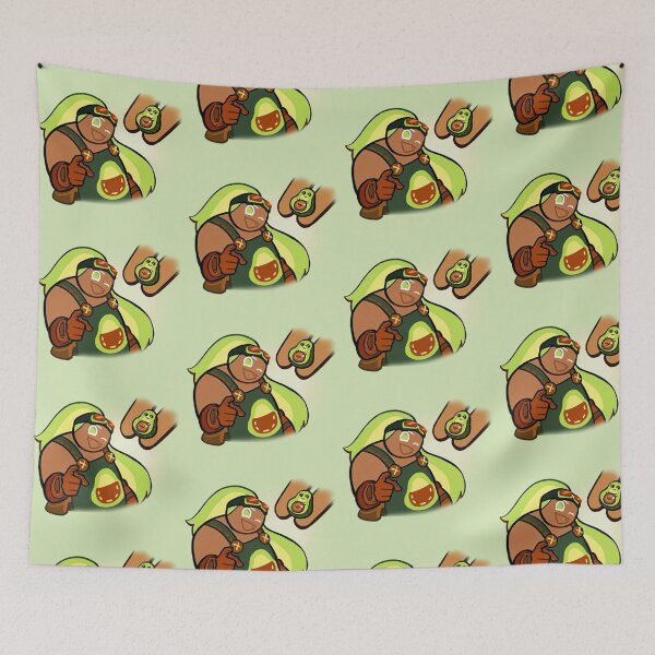 Item preview, Shroomie Avocado Cookie designed and sold by SNAPPJAWZ.