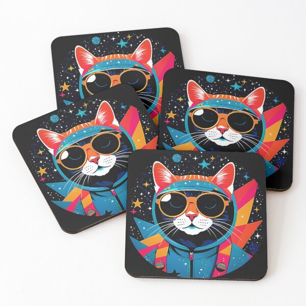 Item preview, Cosmic Distinguished Cat 33 designed and sold by Dose of Dysfunction.