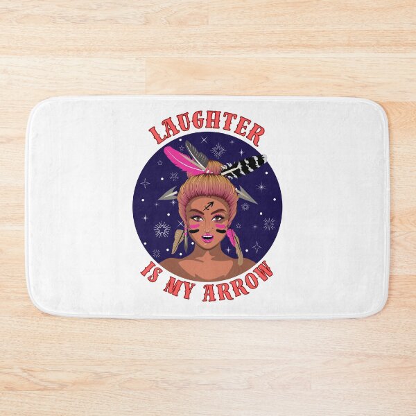 Item preview, Laughter Is My Arrow. sagittarius astrology designed and sold by ZodiacWonders.