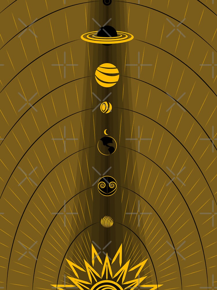 Thumbnail 4 of 4, iPhone Case, Planetary Alignment designed and sold by JAMerArc.