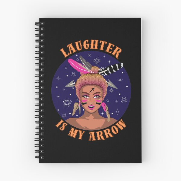 Item preview, Laughter Is My Arrow. sagittarius season designed and sold by ZodiacWonders.