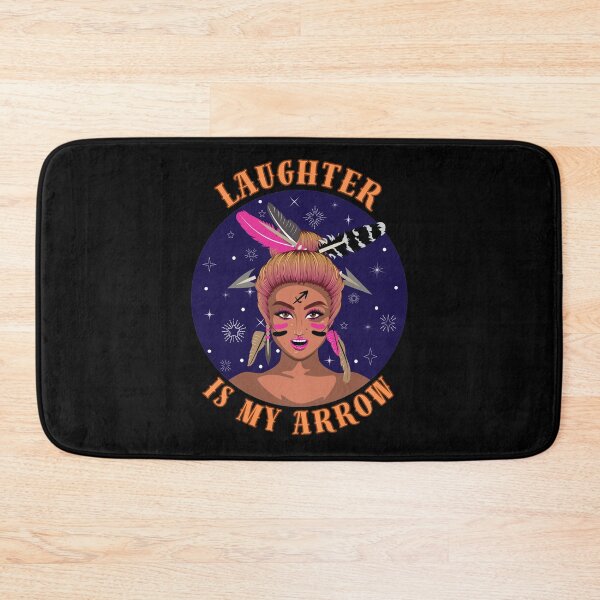 Item preview, Laughter Is My Arrow. sagittarius season designed and sold by ZodiacWonders.