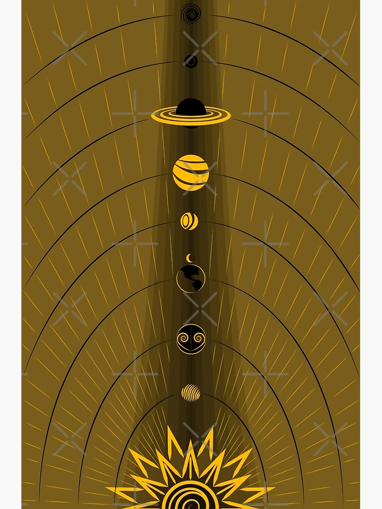 Thumbnail 3 of 3, Poster, Planetary Alignment designed and sold by JAMerArc.
