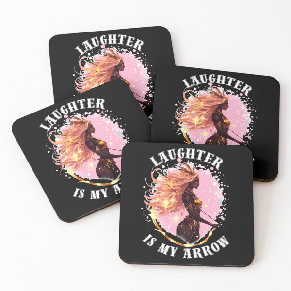 Item preview, Laughter Is My Arrow. sagittarius funny designed and sold by ZodiacWonders.