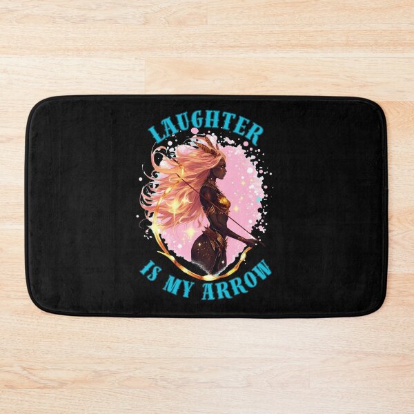 Item preview, Laughter Is My Arrow. sagittarius quote designed and sold by ZodiacWonders.