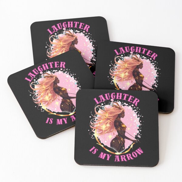 Item preview, Laughter Is My Arrow. cute sagittarius designed and sold by ZodiacWonders.
