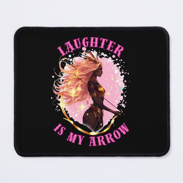 Item preview, Laughter Is My Arrow. cute sagittarius designed and sold by ZodiacWonders.