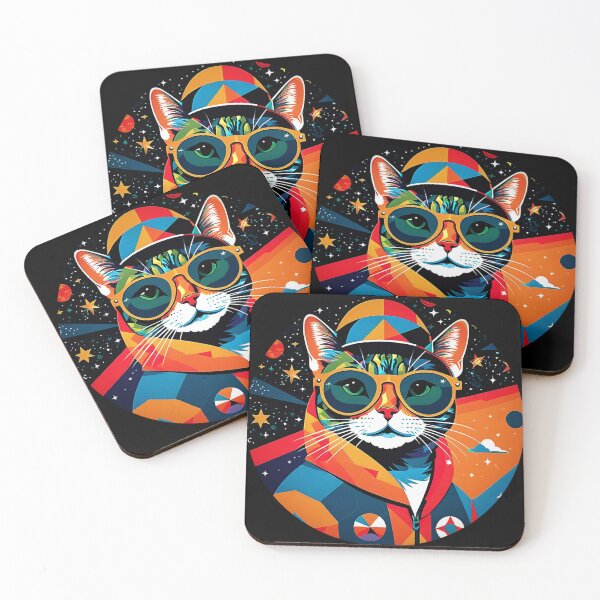 Item preview, Cosmic Distinguished Cat 34 designed and sold by Dose of Dysfunction.