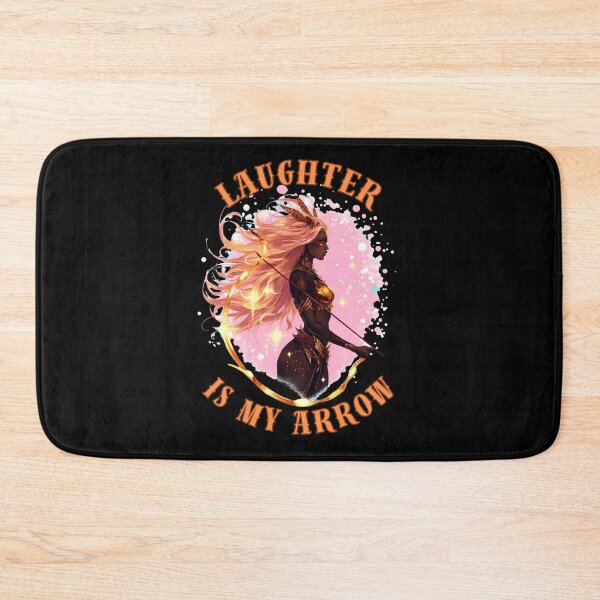 Item preview, Laughter Is My Arrow. sagittarius november designed and sold by ZodiacWonders.