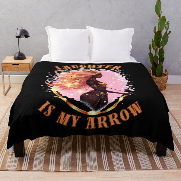 Item preview, Laughter Is My Arrow. sagittarius november designed and sold by ZodiacWonders.