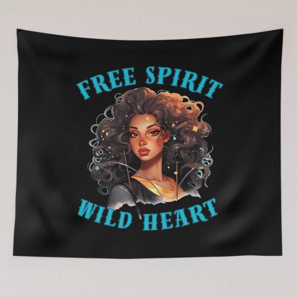 Item preview, Free Spirit, Wild Heart. sagittarius birthday designed and sold by ZodiacWonders.