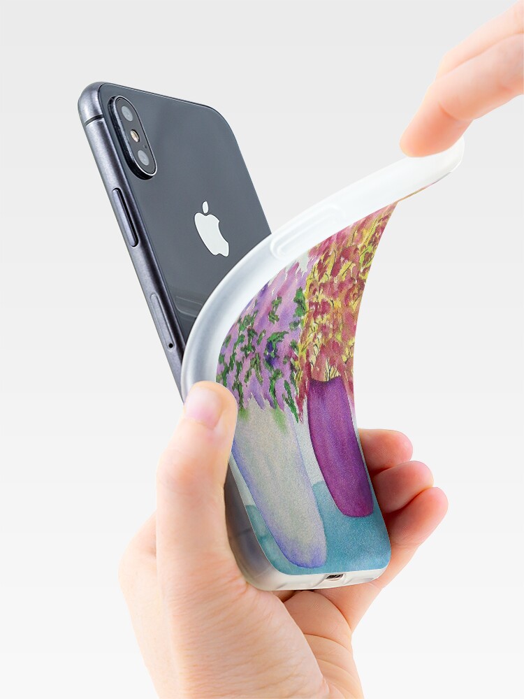 Alternate view of Spring Flowers iPhone Case & Cover