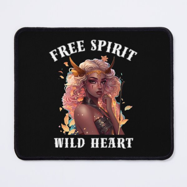 Item preview, Free Spirit, Wild Heart. sagittarius funny designed and sold by ZodiacWonders.