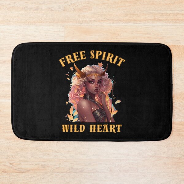 Item preview, Free Spirit, Wild Heart. sagittarius sayings designed and sold by ZodiacWonders.