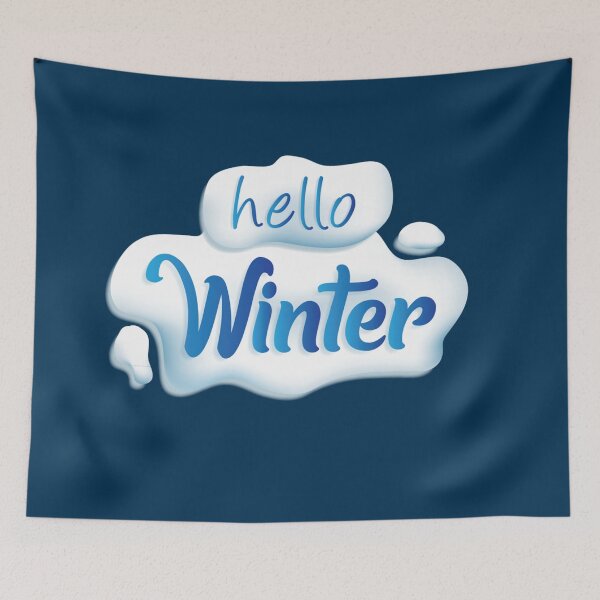 Item preview, Hello Winter designed and sold by Myra365Art.