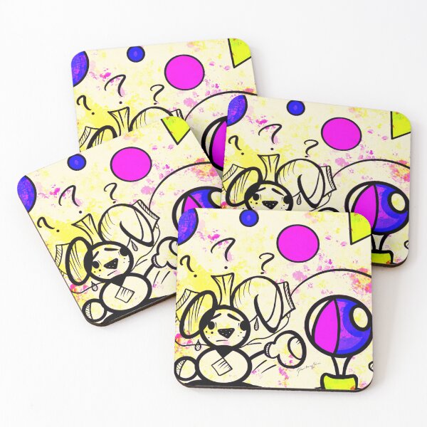 Item preview, Abstract Punch Bunny Wall art designed and sold by MxxnlightMakers.