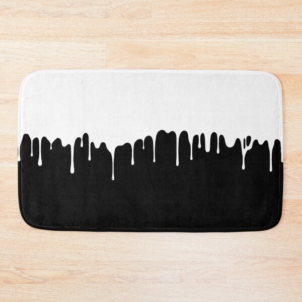 Item preview, White DRIPS on Black designed and sold by Tree45.