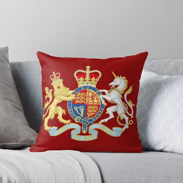 Vista previa del artículo con la obra «Escudo de armas real del Reino Unido», diseñado y vendido por ValentinaHramov.