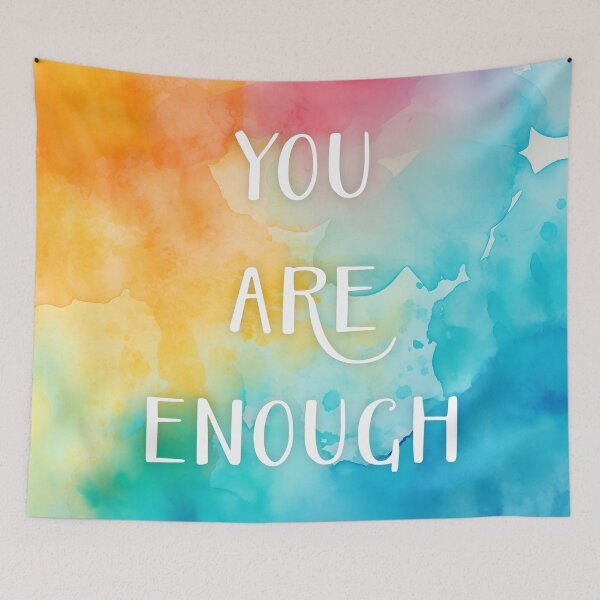 Item preview, You Are Enough designed and sold by CreateHappy.