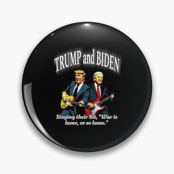 Item preview, Trump and Biden sing for peace designed and sold by Roxburylane.