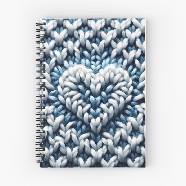 Item preview, Knitted Affection: A Heart in Handcrafted Textiles designed and sold by Vitalka-uk.