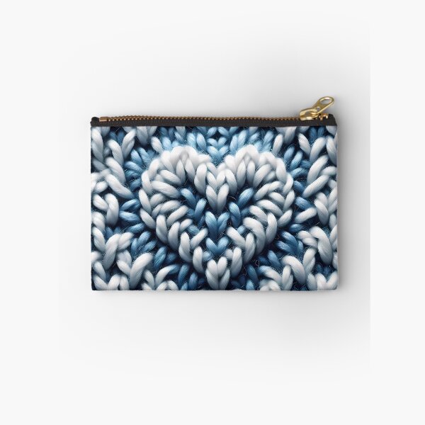 Item preview, Knitted Affection: A Heart in Handcrafted Textiles designed and sold by Vitalka-uk.