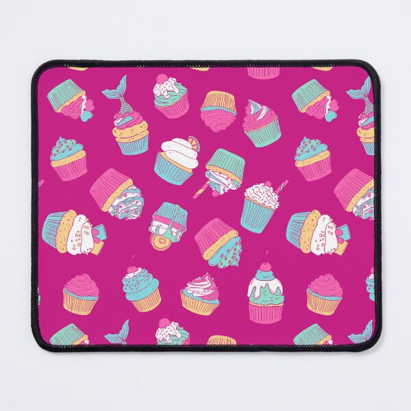 Item preview, CUTE CUPCAKE PATTERN designed and sold by HowreSketch.