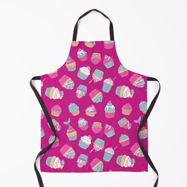 Item preview, CUTE CUPCAKE PATTERN designed and sold by HowreSketch.