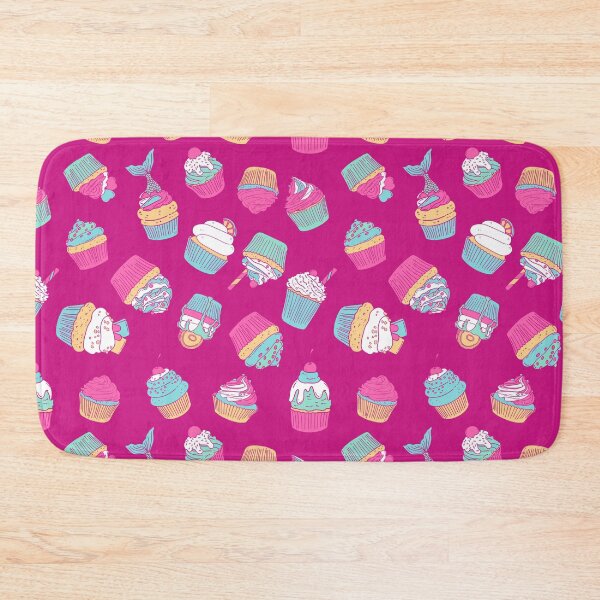 Item preview, CUTE CUPCAKE PATTERN designed and sold by HowreSketch.
