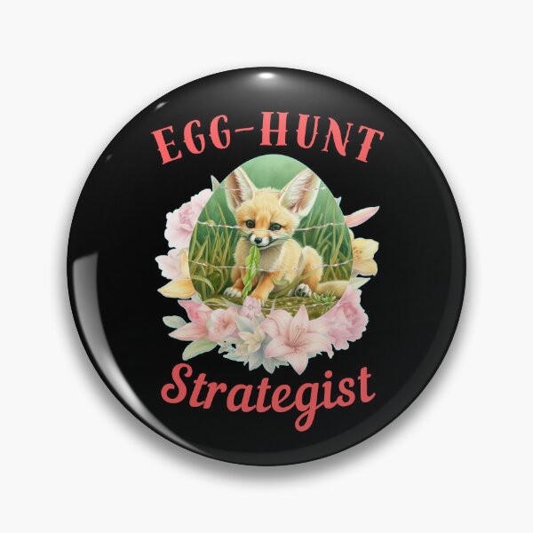 Item preview, Egg-Hunt Strategist. fox head designed and sold by FoxVibes.