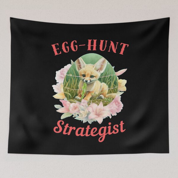 Item preview, Egg-Hunt Strategist. fox head designed and sold by FoxVibes.