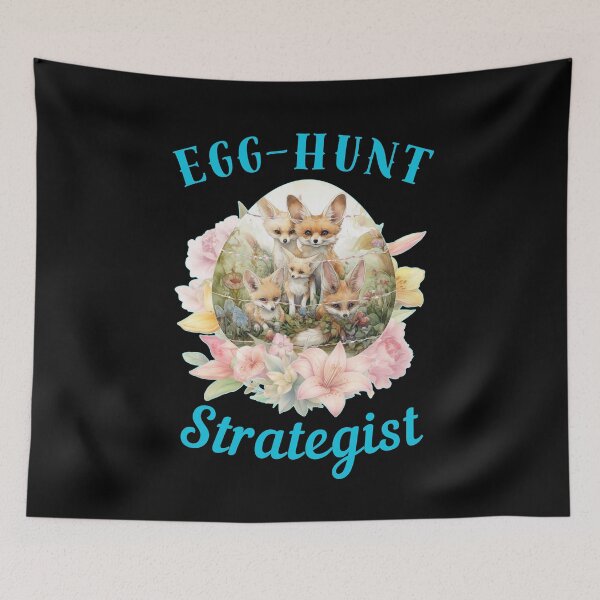 Item preview, Egg-Hunt Strategist. vintage fox designed and sold by FoxVibes.