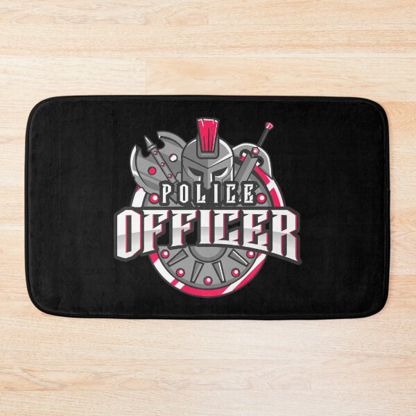 Item preview, Police Officer Design with Medieval Helmet designed and sold by PRIVARSHU.