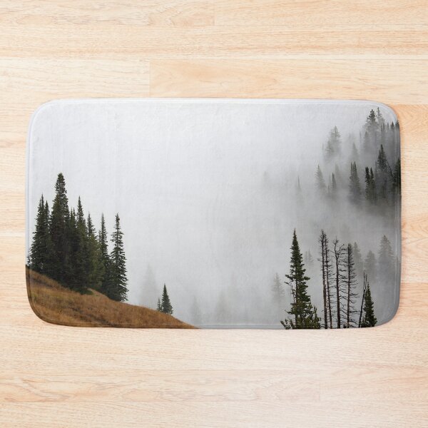 Item preview, Foggy mountains forest landscape photography #31 designed and sold by JosephinFelicia.