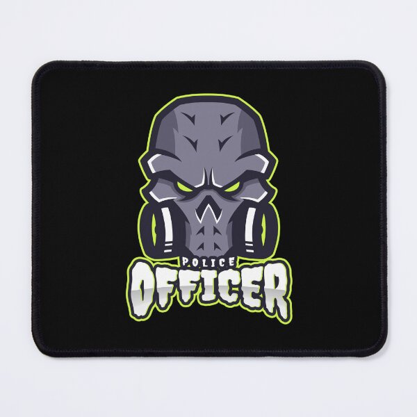 Item preview, Police Officer Design with Fantasy Skull designed and sold by PRIVARSHU.