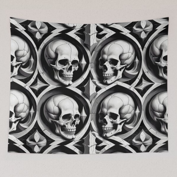 Item preview, Skulls in Arches designed and sold by WastelandsEdge.