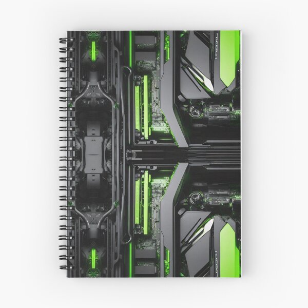 Item preview, Cybernetics - Black and Green - 01 designed and sold by Mystic-Images.
