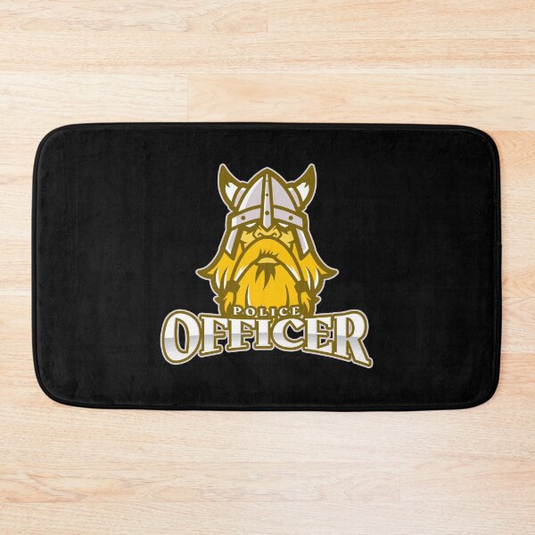 Item preview, Police Officer Design with Viking Character designed and sold by PRIVARSHU.