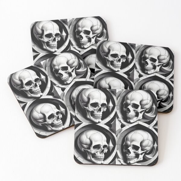Item preview, Skulls in Arches designed and sold by WastelandsEdge.