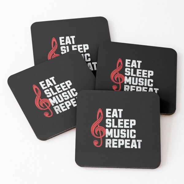 Item preview, Funny eat sleep music repeat for musican lover designed and sold by STYLE FOR YOU .