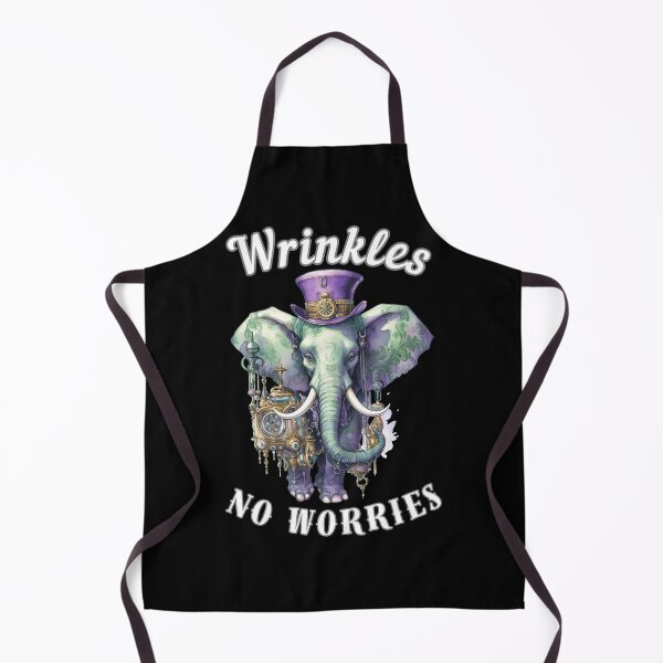 Item preview, Wrinkles, No Worries. surreal elephant designed and sold by ElephantVibes.