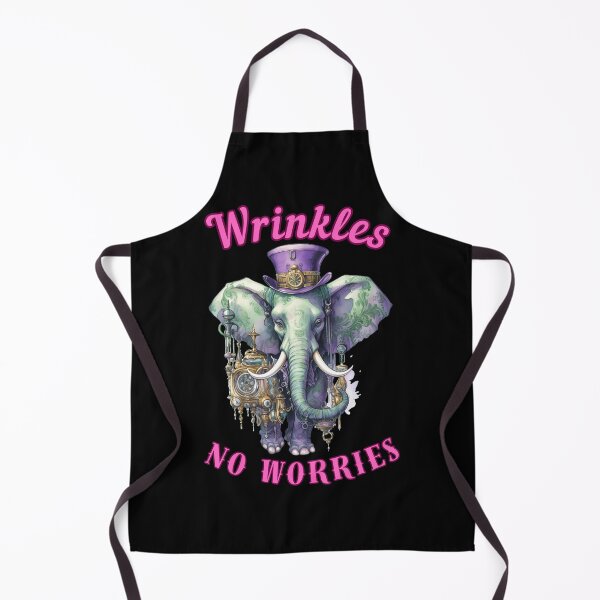 Item preview, Wrinkles, No Worries. elephant saying designed and sold by ElephantVibes.