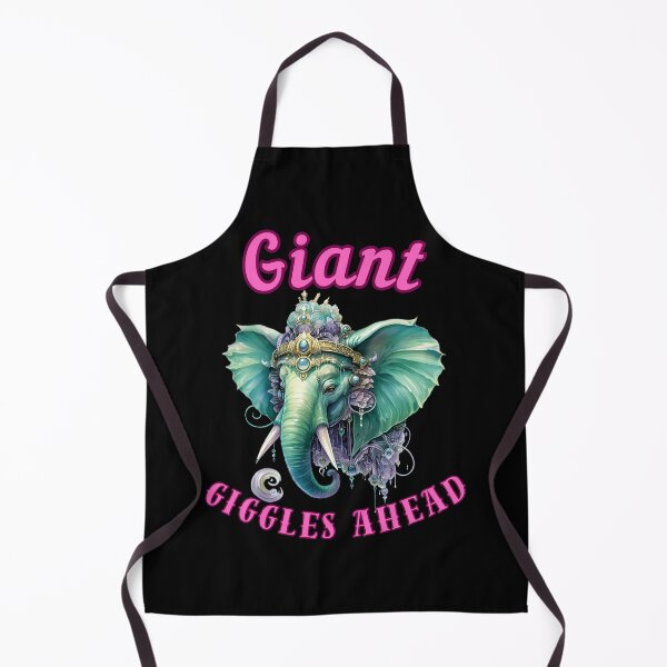 Item preview, Giant Giggles Ahead. elephant head designed and sold by ElephantVibes.