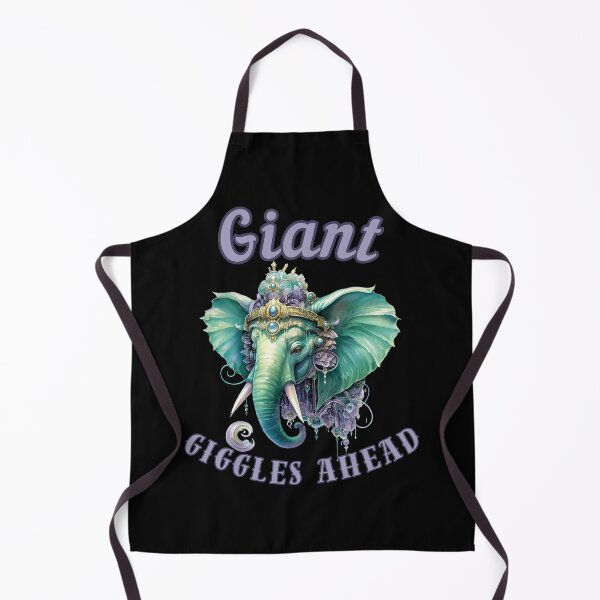 Item preview, Giant Giggles Ahead. surreal elephant designed and sold by ElephantVibes.