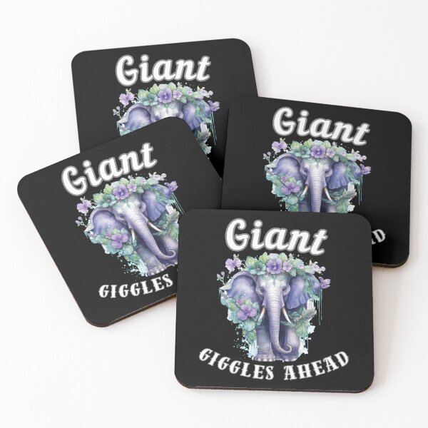 Item preview, Giant Giggles Ahead. surreal elephant designed and sold by ElephantVibes.