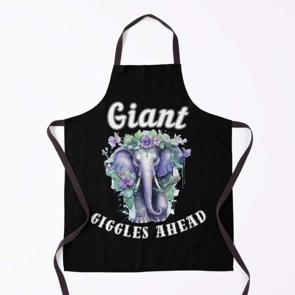 Item preview, Giant Giggles Ahead. surreal elephant designed and sold by ElephantVibes.