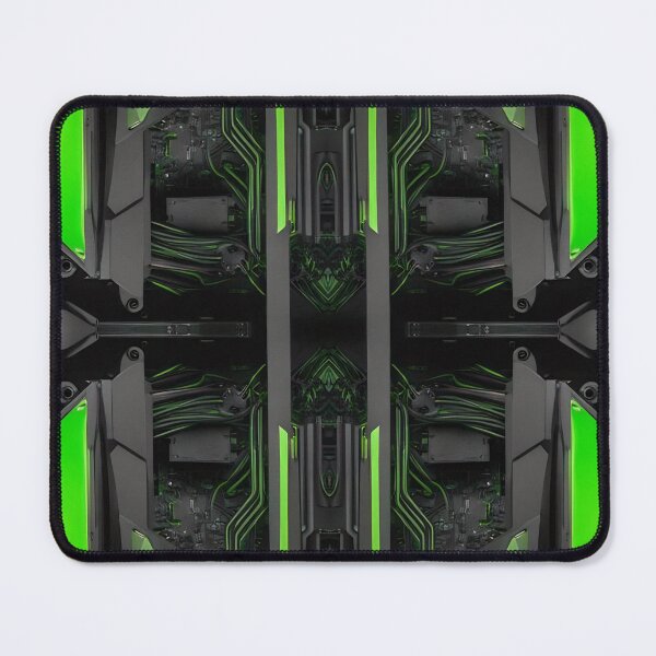 Item preview, Cybernetics _ Black and Green - 02 designed and sold by Mystic-Images.