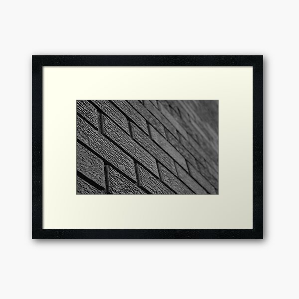 Item preview, Wall of Bricks B&W designed and sold by Momecap.