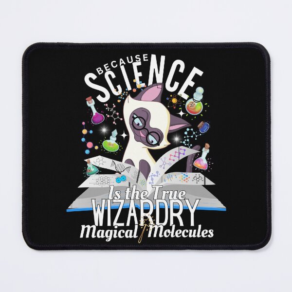Item preview, Because Science Is the True Wizardry Funny cat Science designed and sold by CasmariaOnlineShop -.