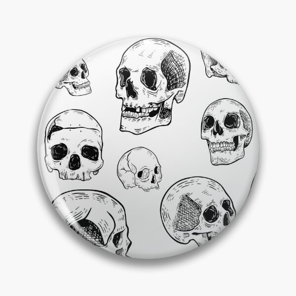 Item preview, SKULL SKETCH SURFACE PATTERN designed and sold by HowreSketch.